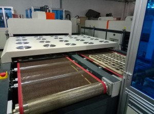 Scheme of IR Dryer for Glass Screen Printing Machine
