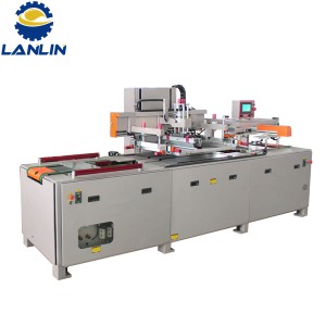 100% Original Máquina de impressão digital de cama plana -
  Automatic Glass Screen Printing Line  – Lanlin Printech