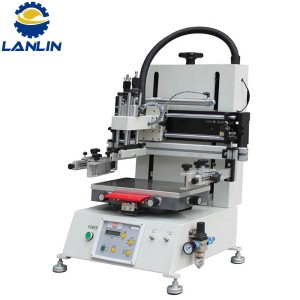 factory Outlets for Serigrafía em botellas de vidrio/tazas/contenedores/tarros -
 LL -2030T Manual Semi Auto Tabletop Flat Screen Printing Machine for Promotion Product – Lanlin Printech