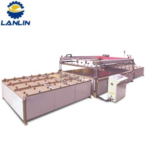 Large Format Industrial Glass Sheet Flatbed Screen Printing Machine