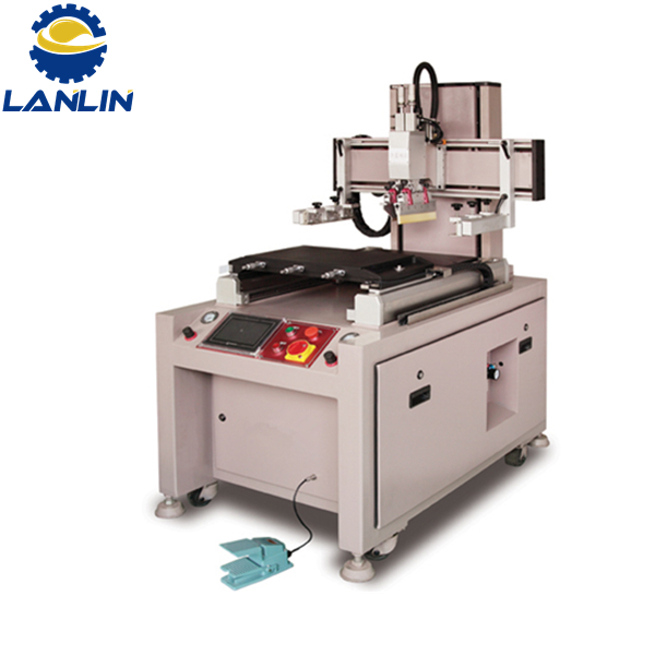 Wholesale Dealers of Date Ink Jet Printer -
 Screen printing machine special for high precision double work table glass cover plate – Lanlin Printech