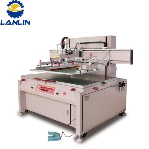 Motor idarə Flat Bed Screen Printing Machines