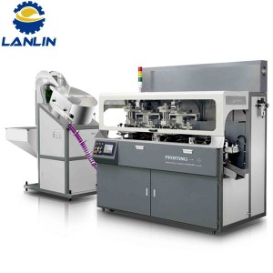 Factory source Máquina de serigrafia de botella de vidrio Cnc -
 A107 Fully Automatic Chain-Type Multicolor Screen Printing Machine – Lanlin Printech