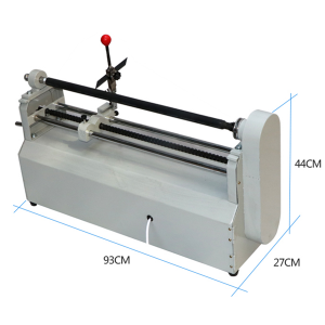 Electric Hot Stamping fólie Hliníková fólie Roll Slitter řezací stroj